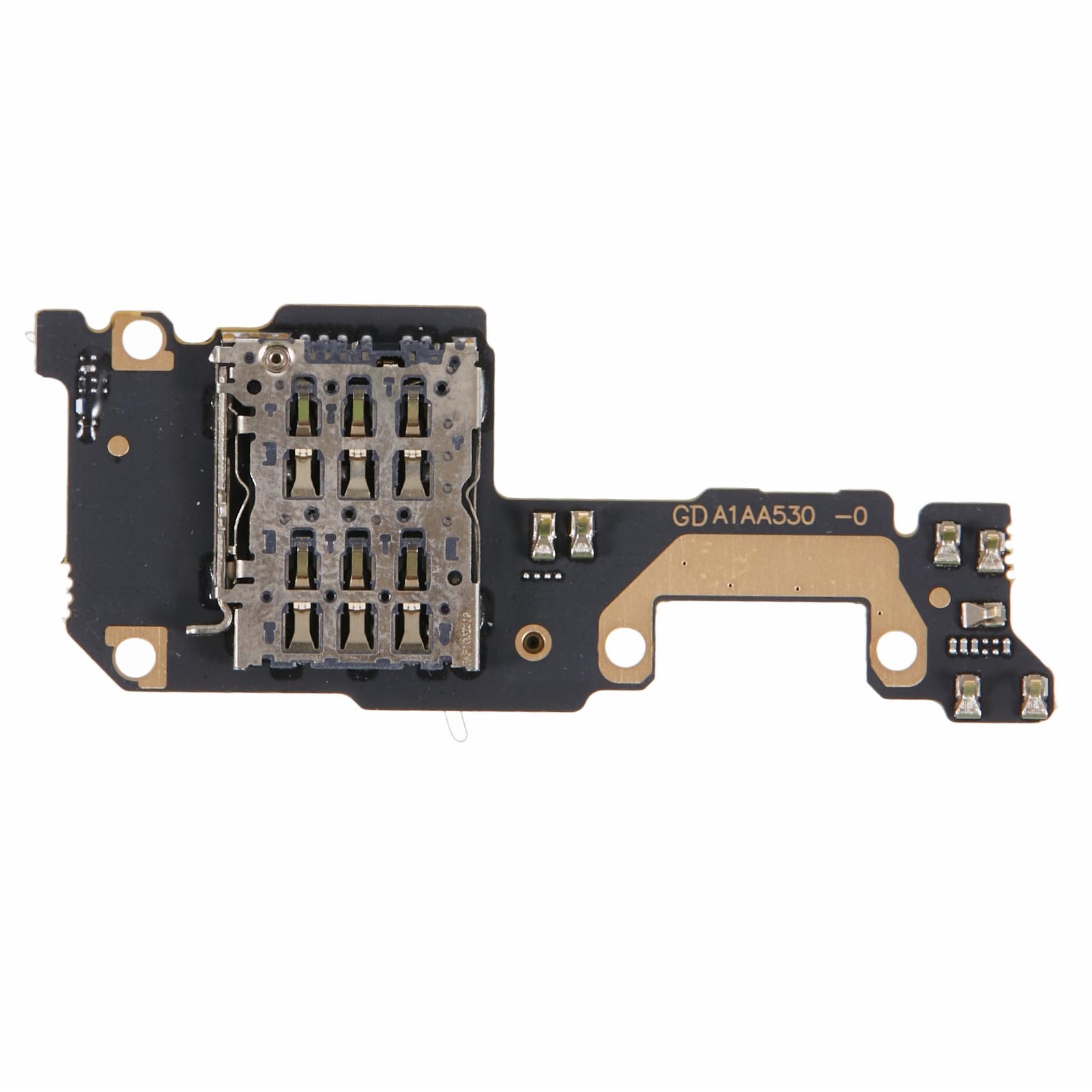 For OnePlus Ace 2 5G OEM SIM Card Reader Contact Flex Cable Replacement (without Logo) For OnePlus Ace 2 5G OEM SIM Card Reader Contact Flex Cable Replacement (without Logo)